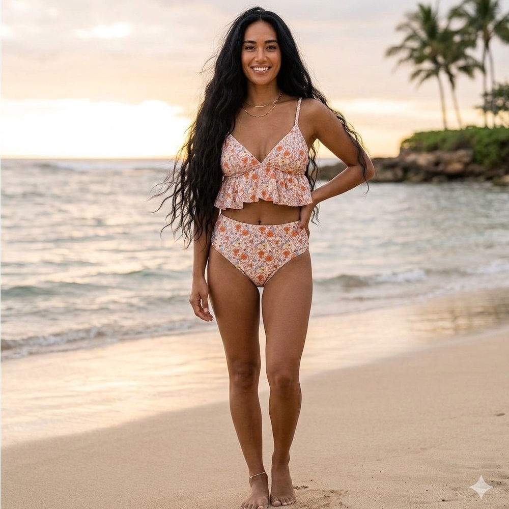 Floral Bikini Swim Set